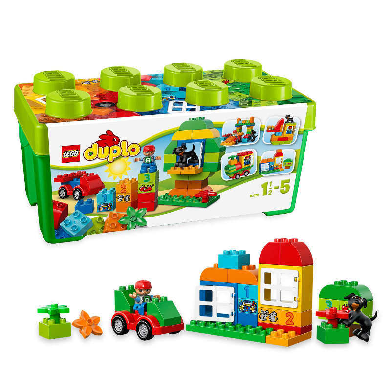 marca bisonte Plantación 10 juguetes de construcción para niños y niñas de 2 años Lego Duplo